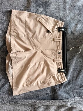 WHIT Beige Athletic Women's Shorts